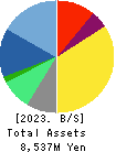 ODK Solutions Company,Ltd. Balance Sheet 2023年Mar期 ODK Solutions Company,Ltd. Balance Sheet 2023年3月期