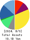 TECMIRA HOLDINGS INC. Balance Sheet 2024年2月期