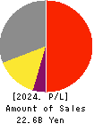 SEMITEC Corporation Profit and Loss Account 2024年Mar期 SEMITEC Corporation Profit and Loss Account 2024年3月期