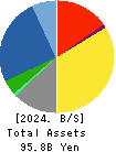AS ONE CORPORATION Balance Sheet 2024年Mar期 AS ONE CORPORATION Balance Sheet 2024年3月期