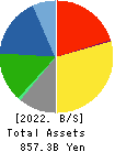 NOK CORPORATION Balance Sheet 2022年3月期