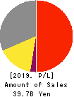 ENDO Lighting Corporation Profit and Loss Account 2019年3月期