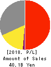 ENDO Lighting Corporation Profit and Loss Account 2018年3月期