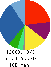 RAYTEX CORPORATION Balance Sheet 2008年5月期