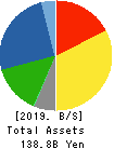 KYOKUTO KAIHATSU KOGYO CO.,LTD. Balance Sheet 2019年Mar期 KYOKUTO KAIHATSU KOGYO CO.,LTD. Balance Sheet 2019年3月期