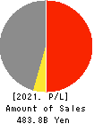 YAMAEHISANO Co.,Ltd. Profit and Loss Account 2021年3月期