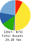 Dainichi Co.,Ltd. Balance Sheet 2021年Mar期 Dainichi Co.,Ltd. Balance Sheet 2021年3月期