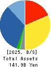 RYODEN CORPORATION Balance Sheet 2025年Mar期 RYODEN CORPORATION Balance Sheet 2025年3月期