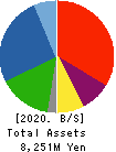 HAMAI CO.,LTD. Balance Sheet 2020年Mar期 HAMAI CO.,LTD. Balance Sheet 2020年3月期