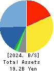 NCS&A CO.,LTD. Balance Sheet 2024年3月期