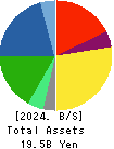 DENSAN CO.,LTD. Balance Sheet 2024年Mar期 DENSAN CO.,LTD. Balance Sheet 2024年3月期