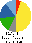 Chubu Steel Plate Co.,Ltd. Balance Sheet 2025年3月期