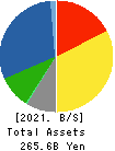 NIPPON DENSETSU KOGYO CO.,LTD. Balance Sheet 2021年Mar期 NIPPON DENSETSU KOGYO CO.,LTD. Balance Sheet 2021年3月期