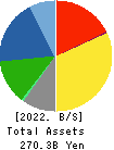 HI-LEX CORPORATION Balance Sheet 2022年10月期