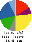 Rasa Corporation Balance Sheet 2018年Mar期 Rasa Corporation Balance Sheet 2018年3月期