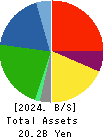 NANKAI CHEMICAL COMPANY,LIMITED Balance Sheet 2024年3月期