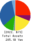 SIIX CORPORATION Balance Sheet 2022年12月期