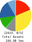 HI-LEX CORPORATION Balance Sheet 2023年10月期
