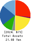 HATSUHO SHOUJI CO.,LTD. Balance Sheet 2024年Dec期 HATSUHO SHOUJI CO.,LTD. Balance Sheet 2024年12月期