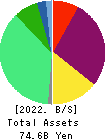 TRYT Inc. Balance Sheet 2022年12月期