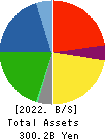 RYOBI LIMITED Balance Sheet 2022年12月期
