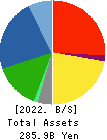 KAMEI CORPORATION Balance Sheet 2022年3月期
