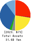 EIWA CORPORATION Balance Sheet 2023年3月期