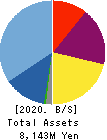 Fixstars Corporation Balance Sheet 2020年Sep期 Fixstars Corporation Balance Sheet 2020年9月期