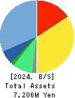 AI inside Inc. Balance Sheet 2024年Mar期 AI inside Inc. Balance Sheet 2024年3月期