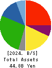 TAIHEIYO KOUHATSU INCORPORATED Balance Sheet 2024年Mar期 TAIHEIYO KOUHATSU INCORPORATED Balance Sheet 2024年3月期