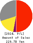 Mizuno Corporation Profit and Loss Account 2024年Mar期 Mizuno Corporation Profit and Loss Account 2024年3月期