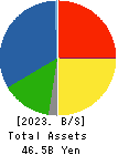 NIHON SHOKUHIN KAKO CO.,LTD. Balance Sheet 2023年Mar期 NIHON SHOKUHIN KAKO CO.,LTD. Balance Sheet 2023年3月期