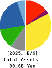 YONDENKO CORPORATION Balance Sheet 2025年Mar期 YONDENKO CORPORATION Balance Sheet 2025年3月期