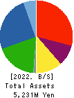 Amatei Incorporated Balance Sheet 2022年3月期