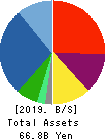 PASCO CORPORATION Balance Sheet 2019年Mar期 PASCO CORPORATION Balance Sheet 2019年3月期