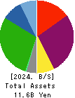 AIAI Group Corporation Balance Sheet 2024年3月期