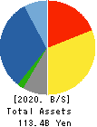 TACHIBANA ELETECH CO.,LTD. Balance Sheet 2020年Mar期 TACHIBANA ELETECH CO.,LTD. Balance Sheet 2020年3月期
