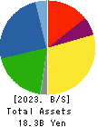 TOAMI CORPORATION Balance Sheet 2023年Mar期 TOAMI CORPORATION Balance Sheet 2023年3月期