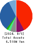 Daikokuya Holdings Co.,Ltd. Balance Sheet 2024年3月期
