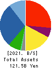 TOBISHIMA CORPORATION Balance Sheet 2021年3月期