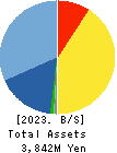 Digital Media Professionals Inc. Balance Sheet 2023年Mar期 Digital Media Professionals Inc. Balance Sheet 2023年3月期