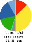 RION CO.,LTD. Balance Sheet 2019年Mar期 RION CO.,LTD. Balance Sheet 2019年3月期