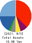 YAMANO HOLDINGS CORPORATION Balance Sheet 2021年Mar期 YAMANO HOLDINGS CORPORATION Balance Sheet 2021年3月期