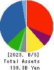 JUKI CORPORATION Balance Sheet 2023年12月期
