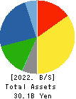 Harima-Kyowa Co.,LTD. Balance Sheet 2022年3月期