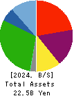 Tokai Kisen Co.,Ltd. Balance Sheet 2024年Dec期 Tokai Kisen Co.,Ltd. Balance Sheet 2024年12月期