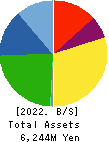 Yamadai Corporation Balance Sheet 2022年Mar期 Yamadai Corporation Balance Sheet 2022年3月期