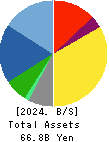 NEW COSMOS ELECTRIC CO.,LTD. Balance Sheet 2024年3月期