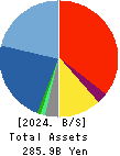 TOYO ENGINEERING CORPORATION Balance Sheet 2024年Mar期 TOYO ENGINEERING CORPORATION Balance Sheet 2024年3月期