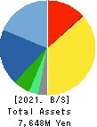 Ledax Co.,Ltd. Balance Sheet 2021年3月期